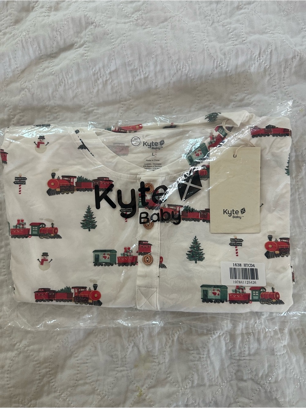 Kyte Holiday Train Men’s PJ Top